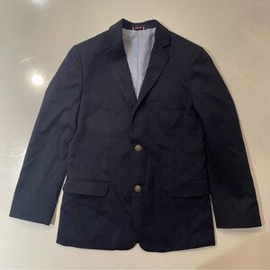 Tommy Hilfiger boys blazer Navy size 16 youth Antique Brass buttons